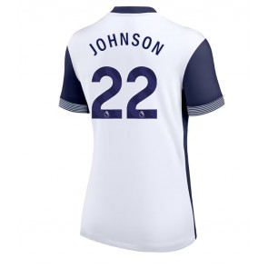 Billiga Tottenham Hotspur Brennan Johnson #22 Hemmatröja Dam 2024-25 Kortärmad